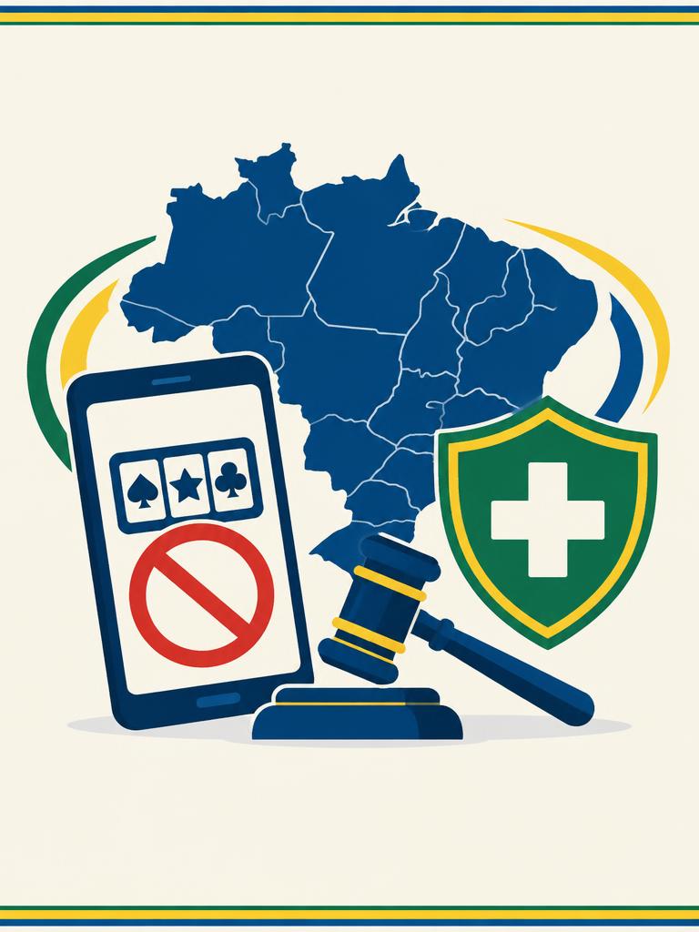 Capa ilustrada — Bets no Brasil: da autorização à proibição e os desafios para a saúde pública